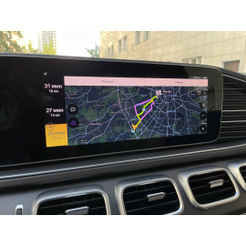 Яндекс навигация Mercedes GLE W167 (2019, 2020 и 2021, 2022)